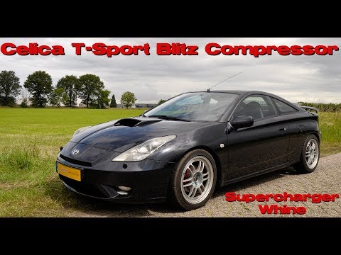 Toyota Celica T-Sport Blitz Compressor