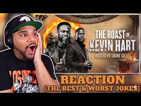 🔥 The Roast Of Kevin Hart FULL REACTION 🚨 The Best & WORST Jokes - OMFG 💀😭