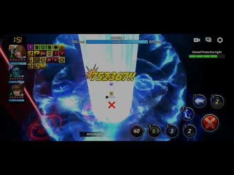 [Squad Battle] Vibranium League - Speed Mutant Hero / Rogue 5.3M with MJ (16% All Atk) / MFF