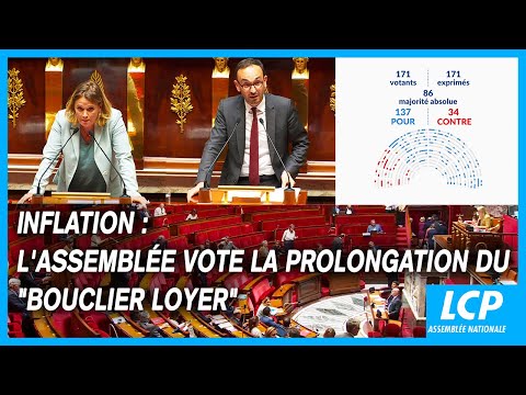 Inflation : l'Assemblée nationale vote la prolongation du bouclier loyer - 28/06/2023