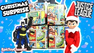 ELF ON THE SHELF Gives BATMAN Christmas Surprise Presents from Justice League Movie