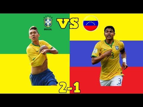 Brazil vs Venezuela || All Goals || 3-2 || 21.06.15 ||