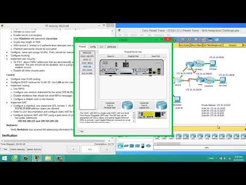 [CCNAv6 S3] 1.3.1.3 Packet Tracer - Skills Integration Challenge