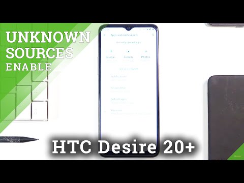 How to Activate Unknown Sources in HTC Desire 20+ - Allow App Installation