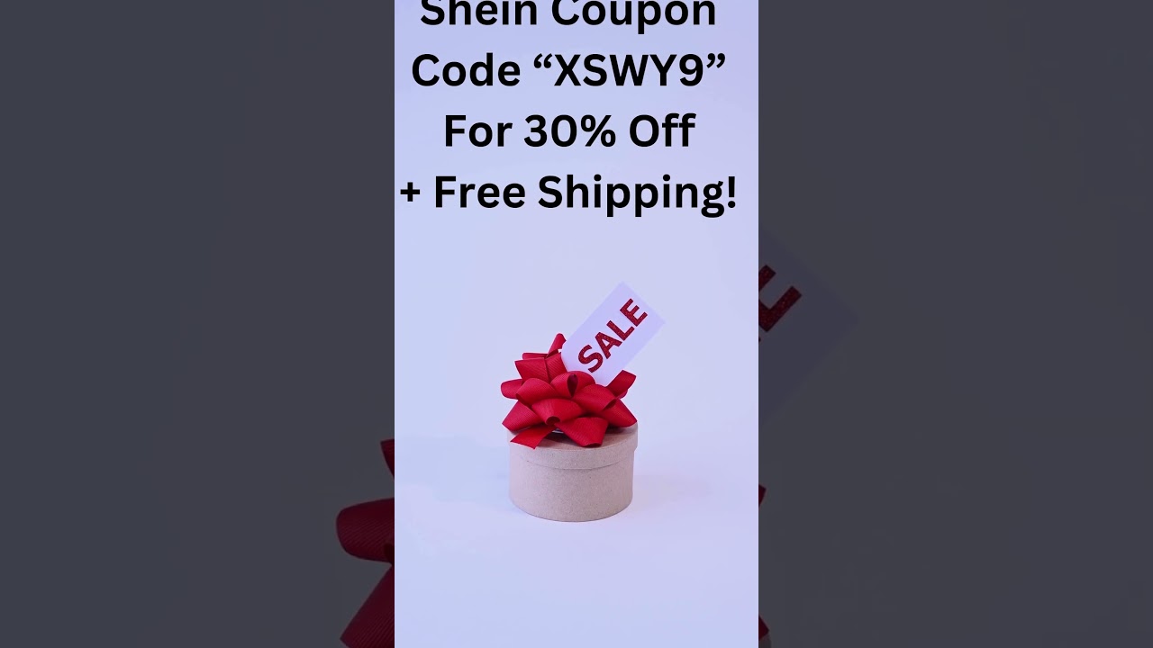 SHEIN Coupon Code for 30% Off + Free Shipping Promo : Get Discount on Your 1st Order!