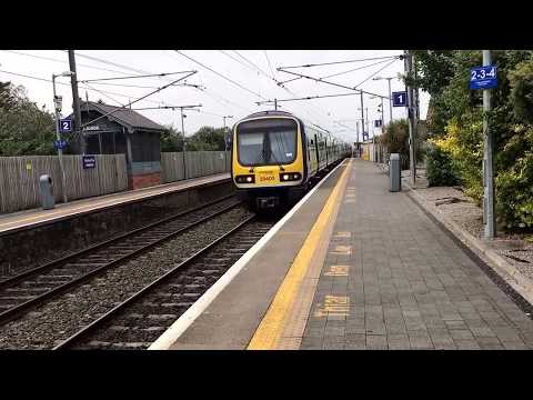 Irish Rail 29000 DMUs 29003+29027 arrive at Malahide for Bray (21/6/17)