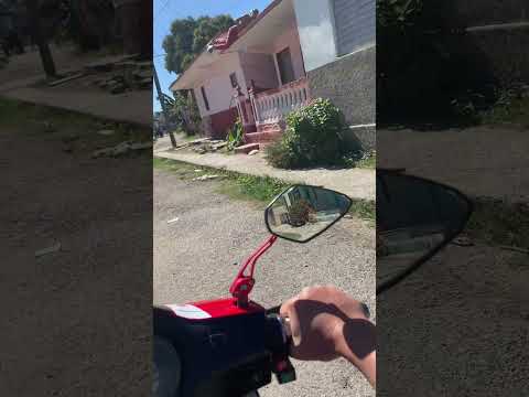 Calles dé Cumanayagua esta vez la calle Maceo. #cienfuegos