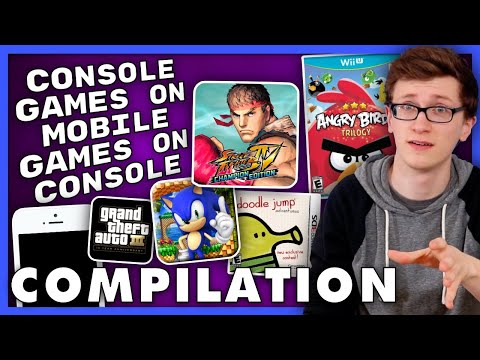 Console Games on Mobile Games on Console - Scott The Woz Compilation