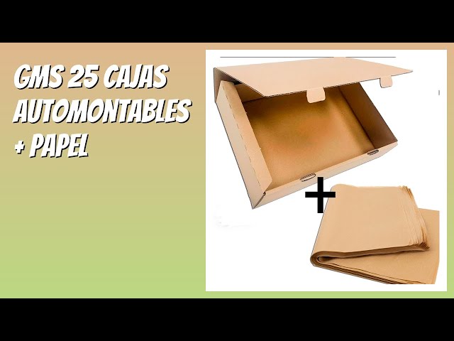 Vídeo relacionado con packer PRO Pack 25 Cajas Carton Envios Automontables para Ecommerce y Regalo Kraft, Grande 43x30x8cm