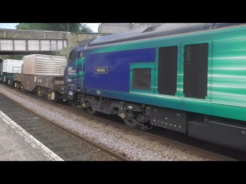 DRS 68016+68003 Pass Conwy 31/05/2019