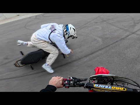 😨 OLLI CRASHT Chalinas Bike