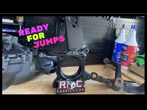 3rd Gen Tacoma RC Fabrication Gusseted Spindle Install | (2017 Taccoma)