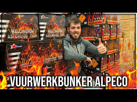 VUURWERKBUNKERS PYROSTAR BEZOEKEN !!🧨😱