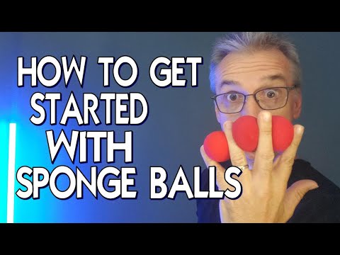 Magic Question: How to Get Started in Sponge Ball Magic