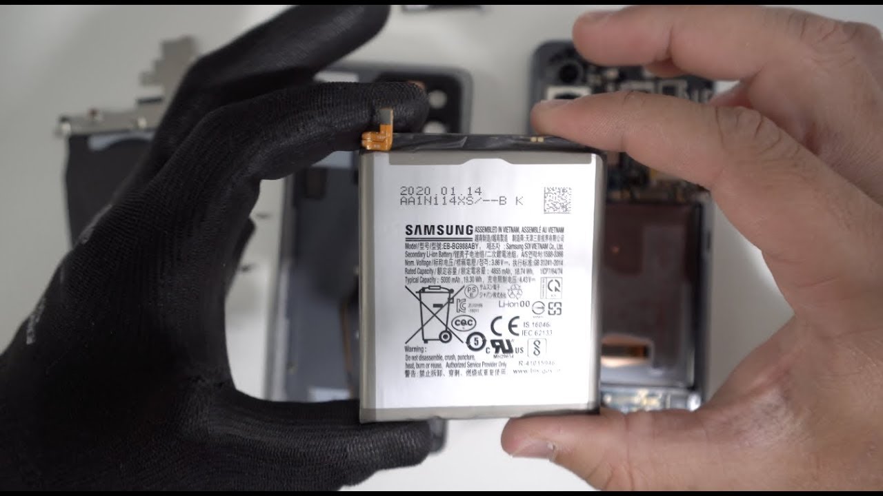 How to Replace the Battery on a Samsung Galaxy S20