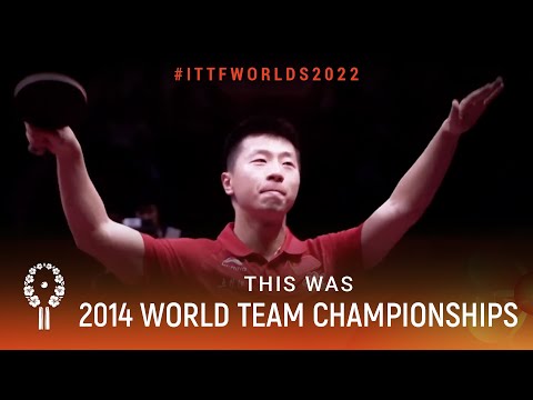 This was 2014 World Team Table Tennis Championships 🇯🇵