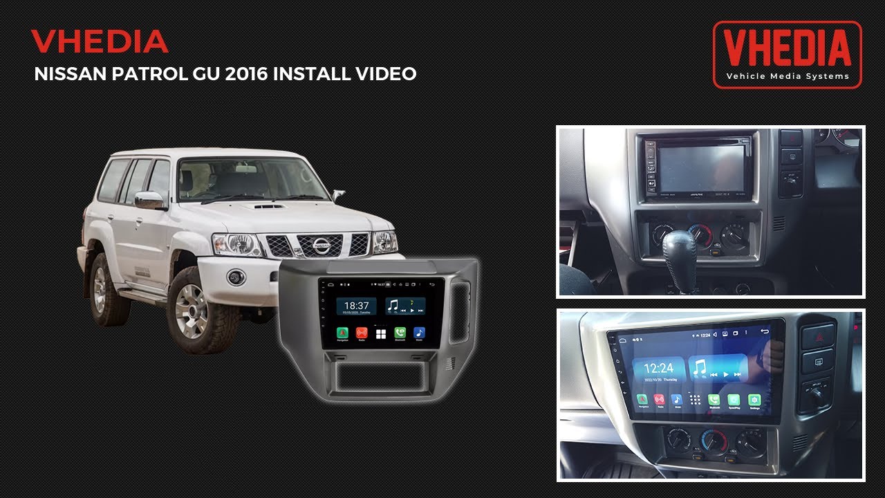 Nissan Patrol GU 2016 Head Unit - X series