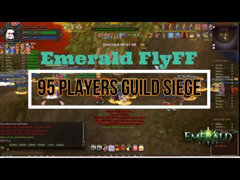 Emerald FlyFF: Guild Siege 95 Players