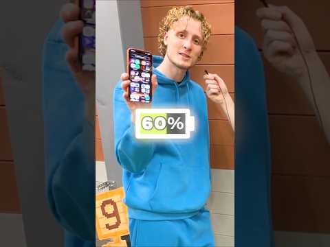 Quel est ton pourcentage de batterie ? 😱