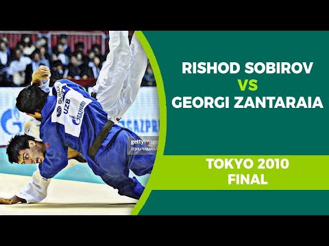 Final -60 kg Rishod Sobirov vs Georgi Zantaraia tokyo 2010