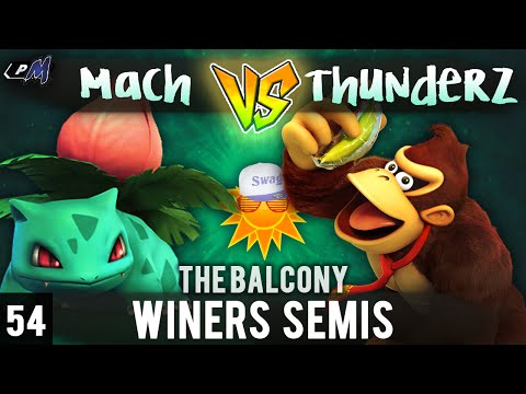 PM @ the Balcony 54 - Winners Semis ft. Machiavelli (Ivysaur) VS ThundeRzReiGN (Donkey Kong)