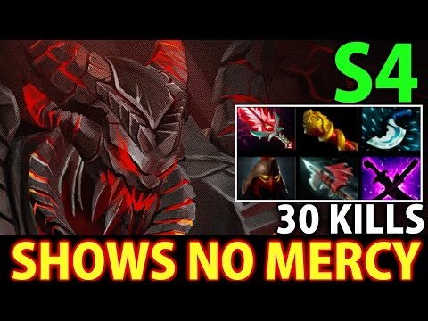 s4 Shadow Fiend- Dota 2: No Mercy [30 Kills] vs Underlord