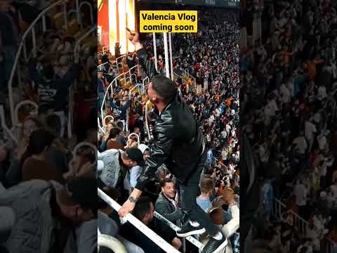 Valencia CF vlog coming soon #valencia #valenciacf #footballtraveller