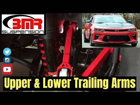 BMR TRAILING ARMS 6th Gen Camaro - Install & Review