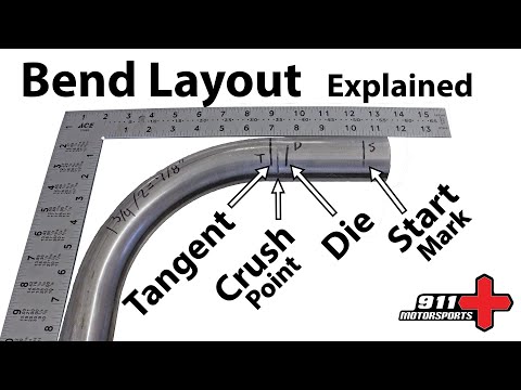 Tube Bending - Start Point Offset Layout - Custom Bumper Build 1 of 9