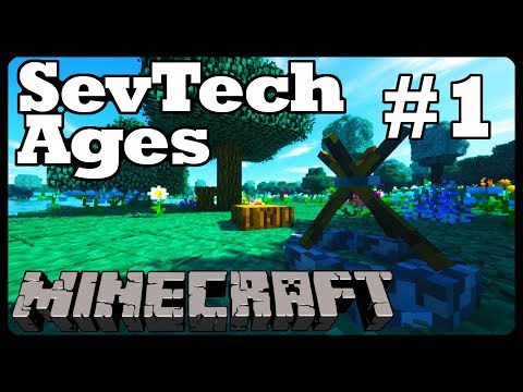Minecraft: SevTech Ages - Ep. 1 THE HARD WAY (Modpack)