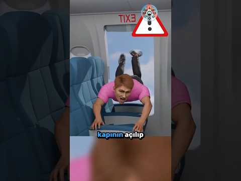 Acil Durum Kolunu Çekersen Ne Olur? ✈️🚨