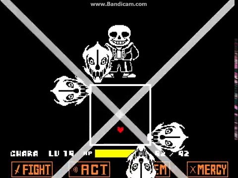 \Do you wanna have a bad time?\ Sans Genocide Fight