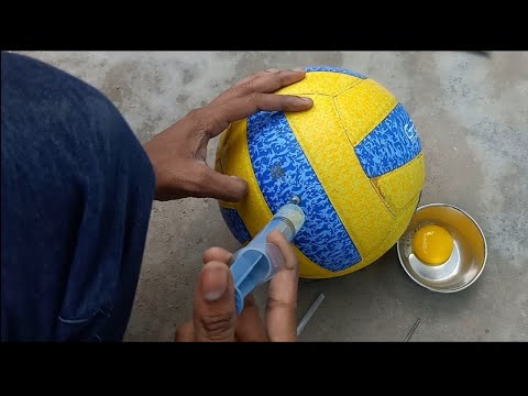 volleyball puncture repair