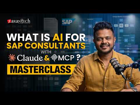 AI for SAP Consultants with Claude MCP Live Session ZaranTech