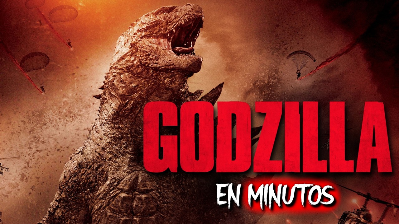 GODZILLA (2014): DESPERTARON AL MONSTRUO más aterrador del planeta | RESUMEN EN  MINUTOS