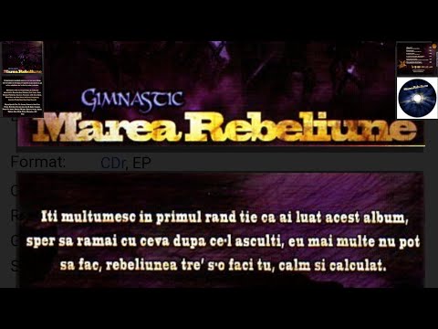GIMNASTIC  - Marea Rebeliune  ( 2010 FULL ALBUM )
