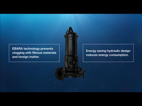 EBARA DKE Wastewater Submersible Pump