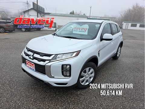 2024 Mitsubishi RVR ES AWC in White for sale at Davey Auto Sales Oshawa South in Oshawa, ON