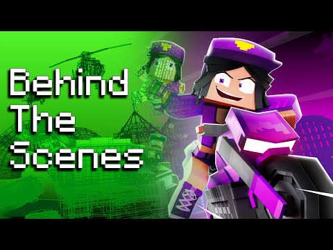 (Behind the Scenes) "Purple Girl" (I'm Psycho) - Minecraft Animation Music Video