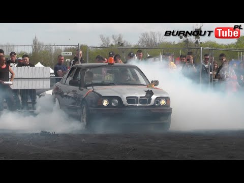 3 Miejsce Pokaz mocy klasa PRO - BMW E34 - Majówka z BMW 2022 Toruń