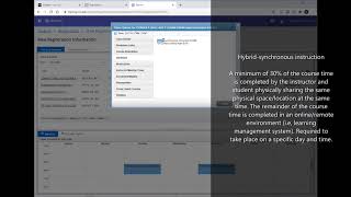 View course modality, attributes, syllabus and contact info in Banner 9 Registration