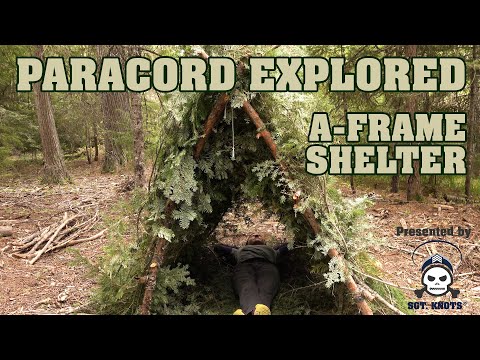 How to Build an A-Frame Shelter