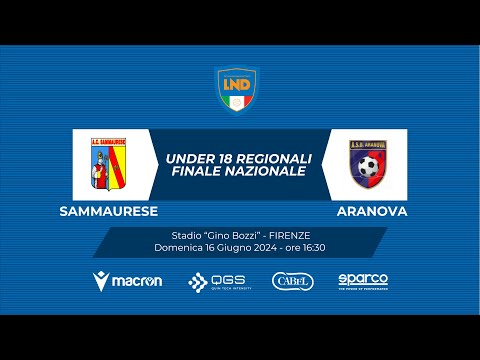 Fase Nazionale Under 18 Regionali | Finale | Sammaurese-Aranova