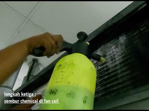 Chemical Clean for Fan Coil Unit at Panasonic Malaysia