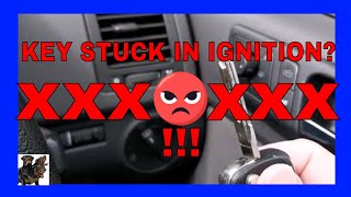 Car Key Stuck - In Ignition Easy Fix