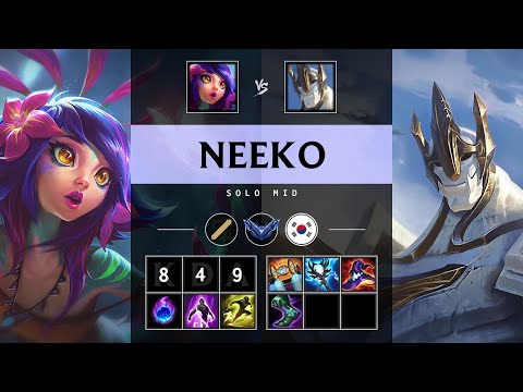 Neeko Mid vs Galio - KR Diamond Patch 25.16