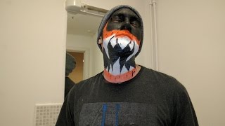 Halloween Tutorial - Paint Your Face Like Finn Balor!! (Demon King)