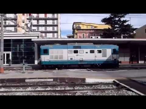 D345-1057 IN MANOVRA ALLA STAZIONE DI BATTIPAGLIA !