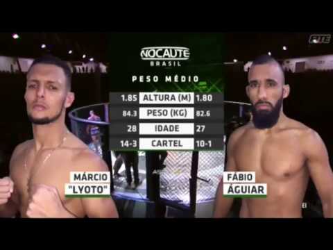 Fabio Aguiar vs Marcio Lyoto - Aspera FC 55 - Full Fight - MMA