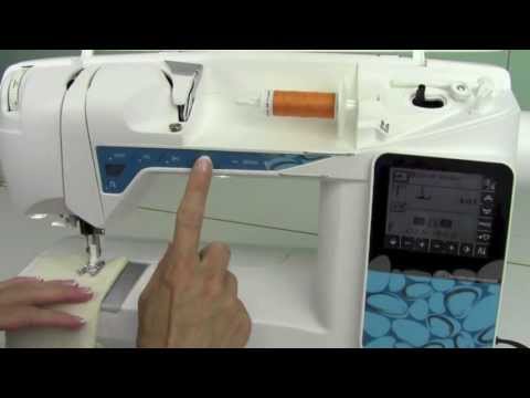 Viking Opal 670 21 Take Up Lever in the Highest Position